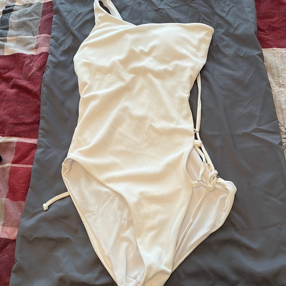 Shein one piece One side tie swimsuit women’s large